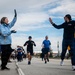 Offutt Airmen take part in CAF run