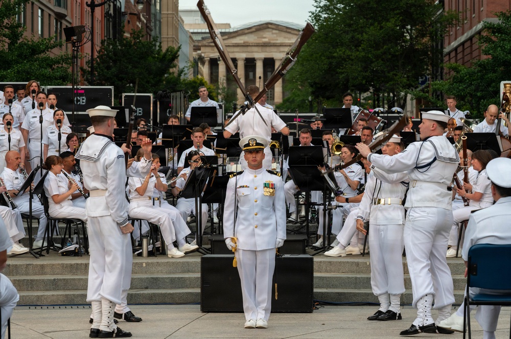 Navy Band Concert on the Avenue, June 9, 2026