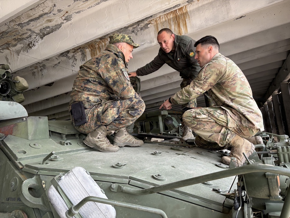 Washington National Guard Supports Bulgaria's Stryker Modernization Effort