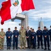 Rear Adm. Muckian Visits Peruvian Navy Oiler