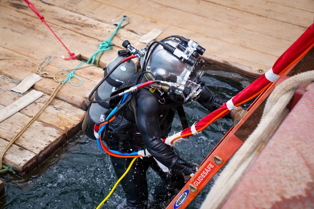 Underwater Construction Team Supports Future Dry Dock 5 at Pearl Harbor Naval Shipyard