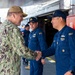 Rear Adm. Muckian Visits Peruvian Navy Oiler