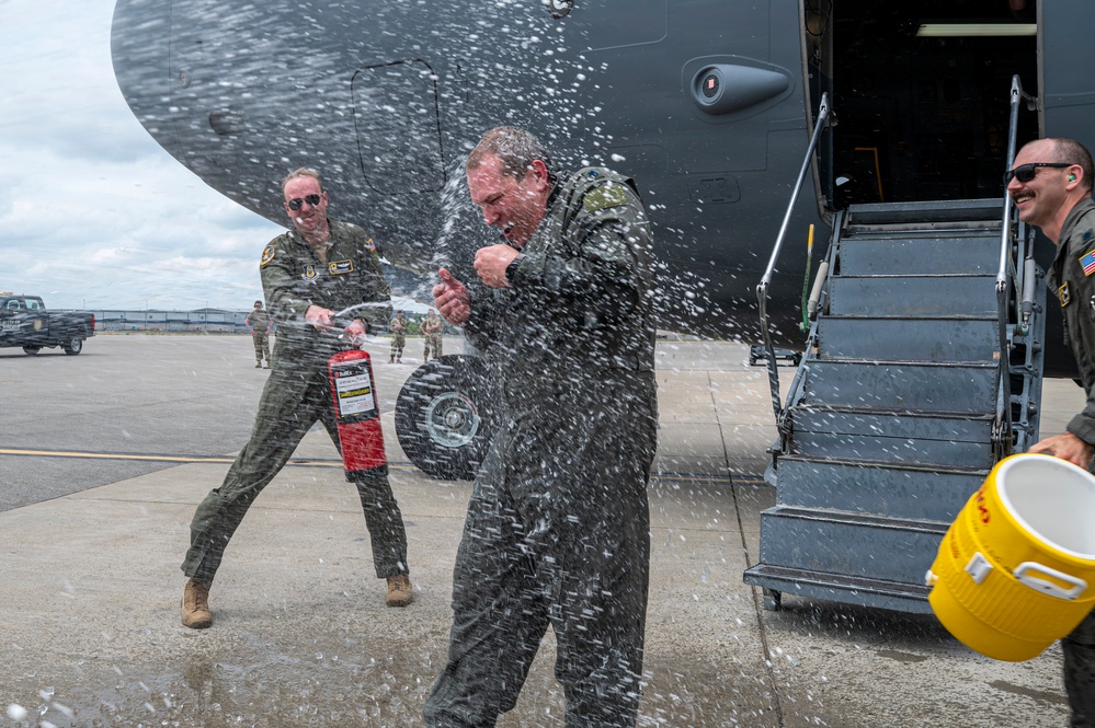 Lt. Col. Eric Ray’s fini-flight