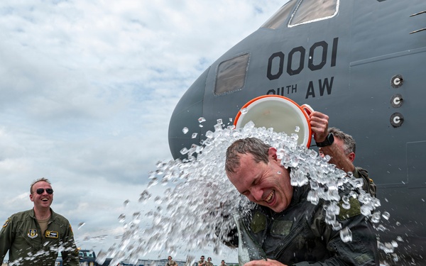 Lt. Col. Eric Ray’s fini-flight