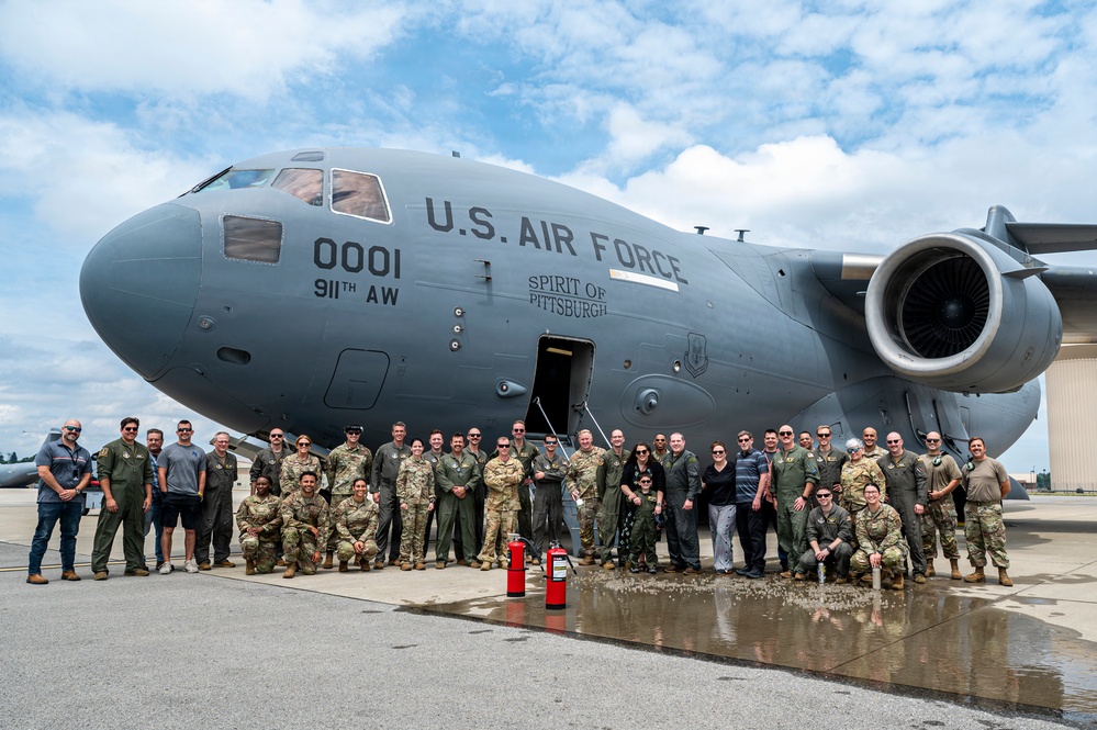 Lt. Col. Eric Ray’s fini-flight