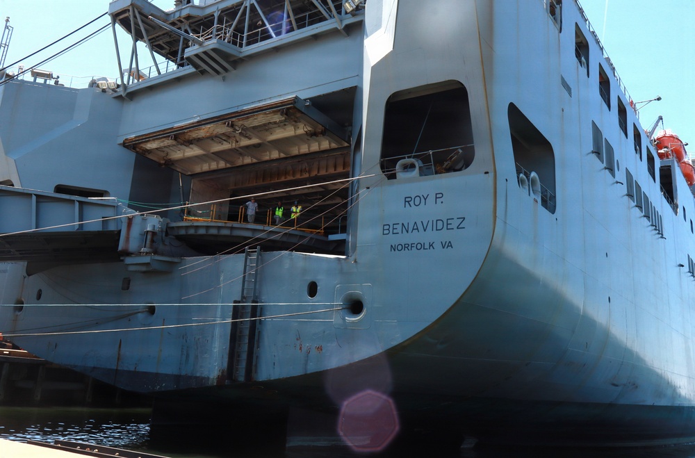 Mission Complete, MV Roy P. Benavidez returns to Newport News