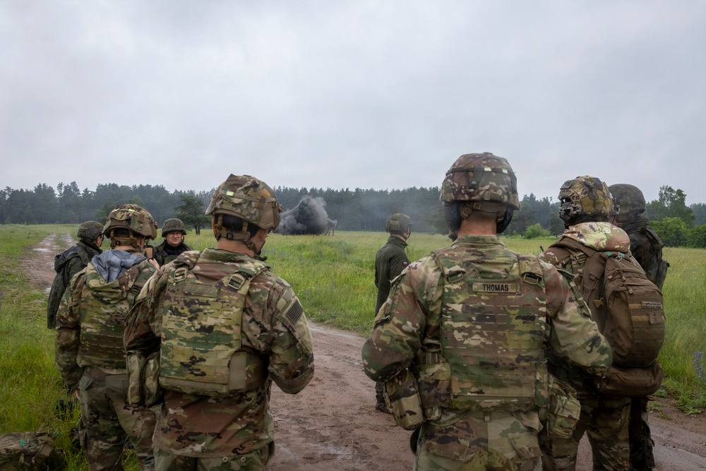 U.S. Army Combat Engineers strengthen NATO partnership through cross-training in Poland