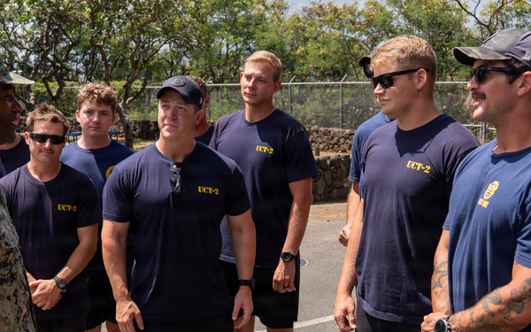Underwater Construction Team Supports Future Dry Dock 5 at Pearl Harbor Naval Shipyard