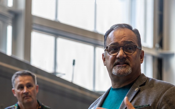 U.S. Brazil Maritime Staff Talks WWII Museum Tour