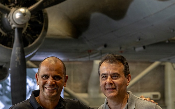U.S. Brazil Maritime Staff Talks WWII Museum Tour