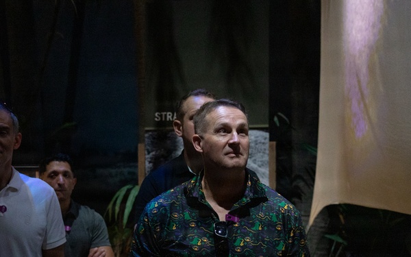 U.S. Brazil Maritime Staff Talks WWII Museum Tour