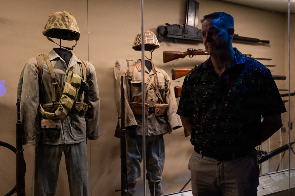 U.S. Brazil Maritime Staff Talks WWII Museum Tour
