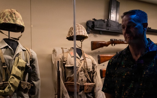 U.S. Brazil Maritime Staff Talks WWII Museum Tour