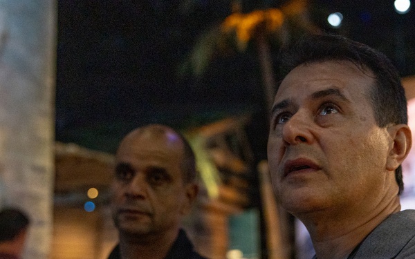 U.S. Brazil Maritime Staff Talks WWII Museum Tour