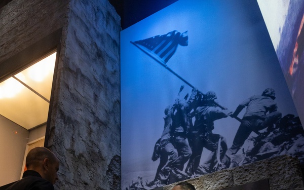 U.S. Brazil Maritime Staff Talks WWII Museum Tour
