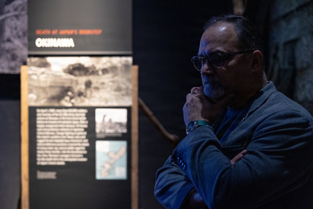U.S. Brazil Maritime Staff Talks WWII Museum Tour
