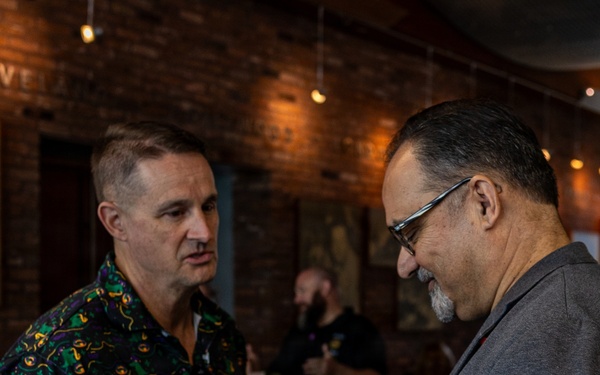 U.S. Brazil Maritime Staff Talks WWII Museum Tour