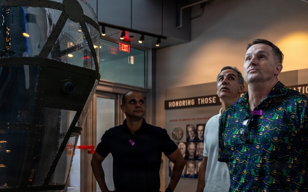 U.S. Brazil Maritime Staff Talks WWII Museum Tour