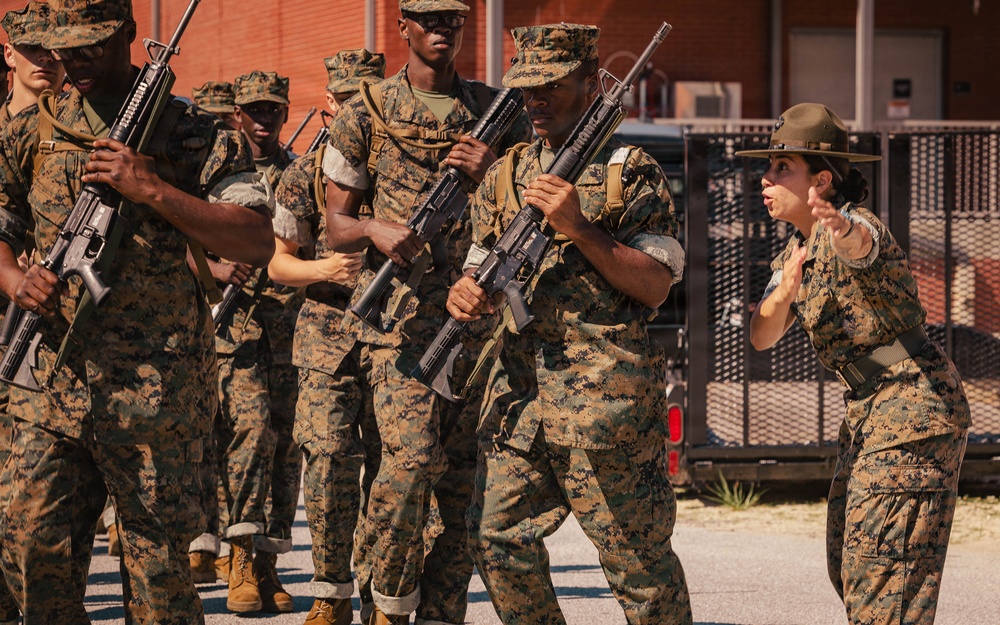 Kilo Company Marching