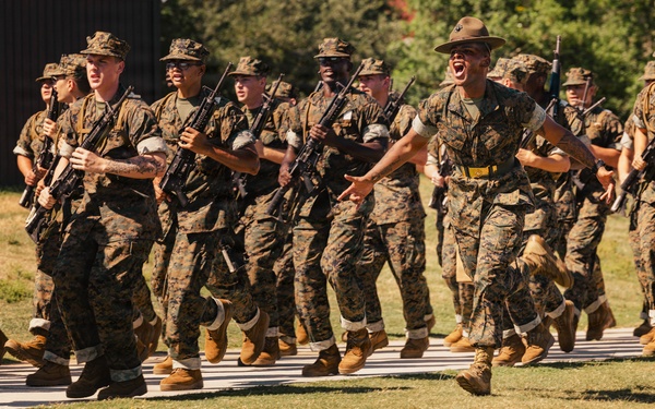 Kilo Company Marching