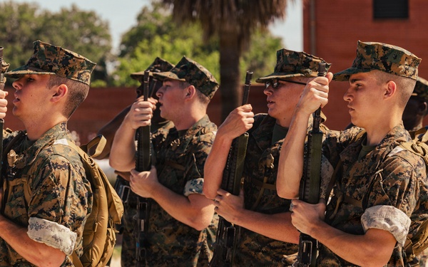 Kilo Company Marching