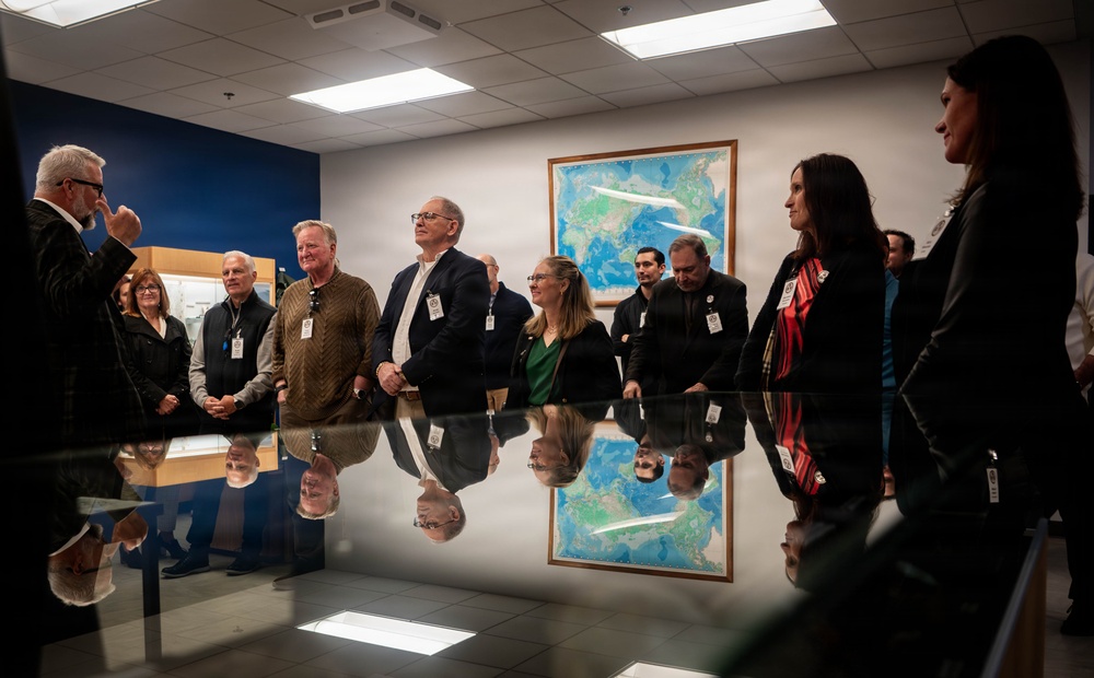 Honorary commander's Offutt AFB visit