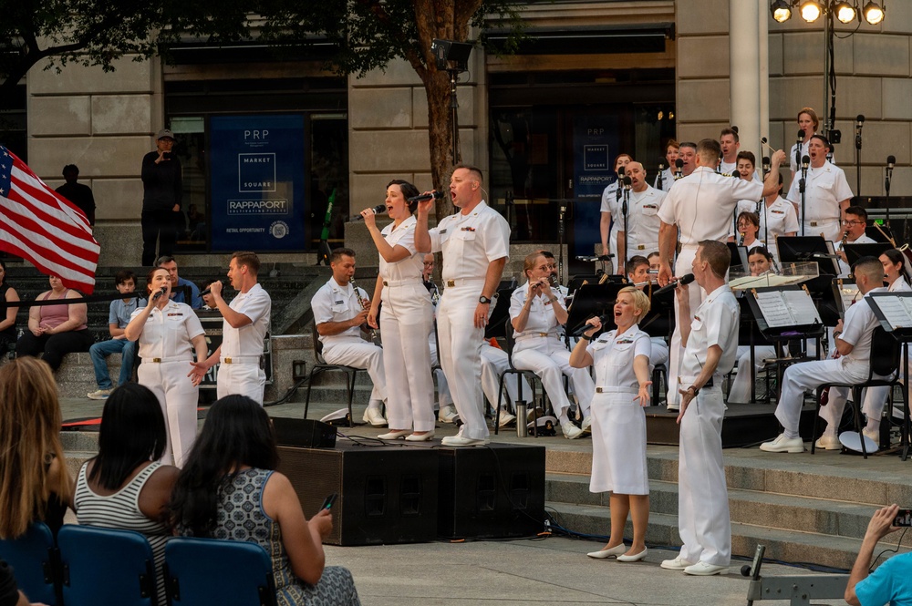 Navy Band Concert on the Avenue, June 9, 2026