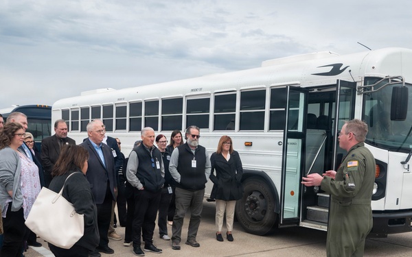 Honorary commander's Offutt AFB visit