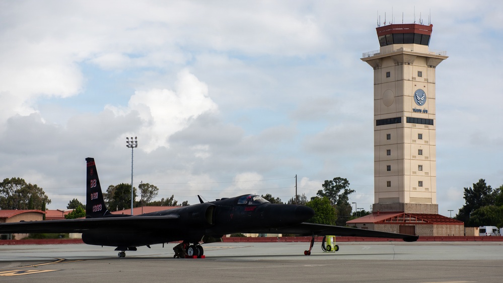 Born at Travis, flying the Dragon Lady: Capt. Alexander carries family legacy forward