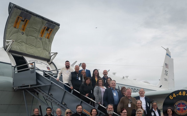 Honorary commander's Offutt AFB visit