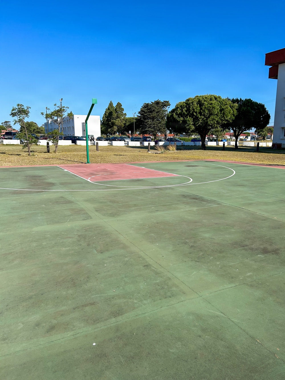Naval Station Rota Basketball Court Pre-Renovation