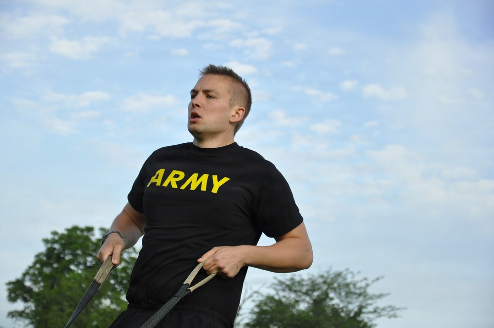 28th ECAB army fitness test