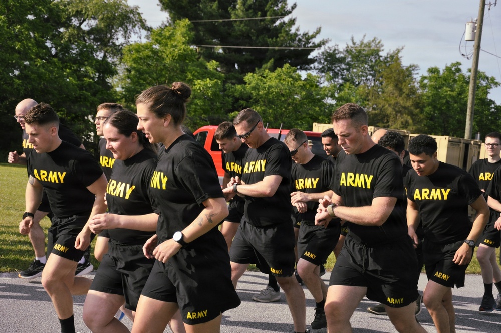28th ECAB army fitness test