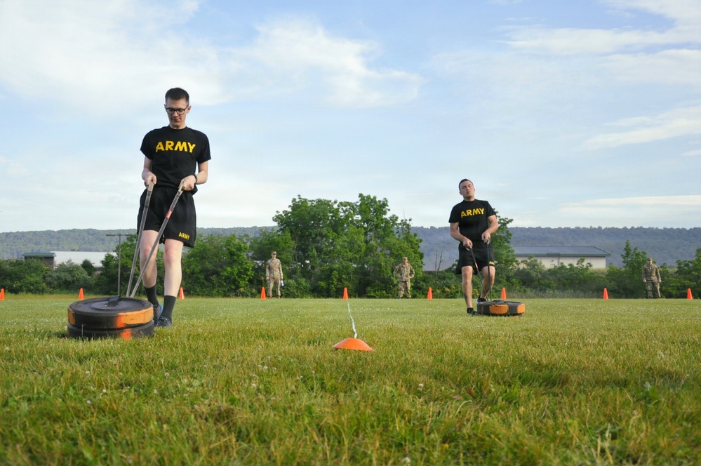 28th ECAB army fitness test