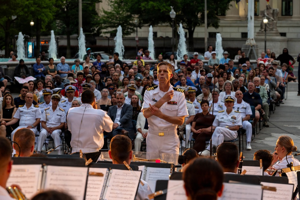 Navy Band Concert on the Avenue, June 9, 2026