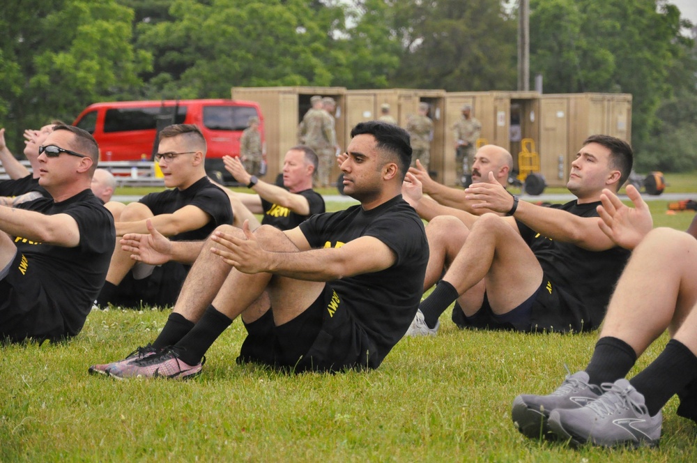 28th ECAB army fitness test