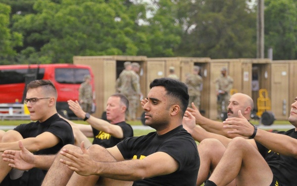28th ECAB army fitness test