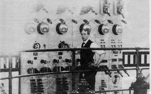 Test Engineer at Portsmouth Naval Shipyard, 1904