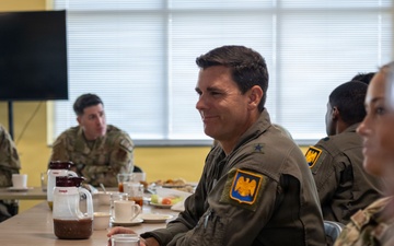 Brig. Gen. Jacob Hammons visit PRANG