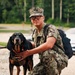 Therapy Dog Bristol visits Marines and Sailors aboard MCB Quantico health clinics