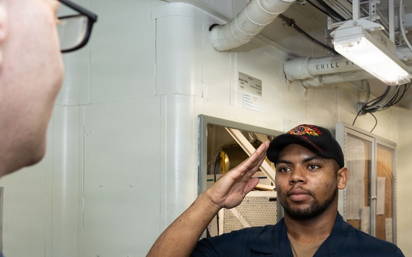 USS George H.W. Bush Conducts Operations