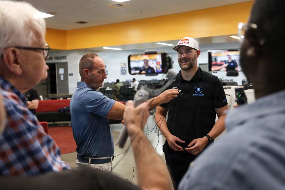 NASCAR Hosts Driving Simulator