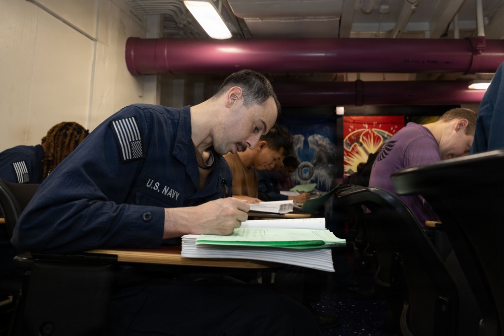 USS George H.W. Bush Conducts Operations