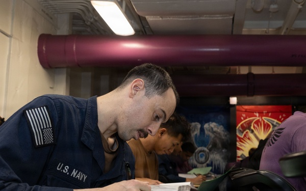 USS George H.W. Bush Conducts Operations