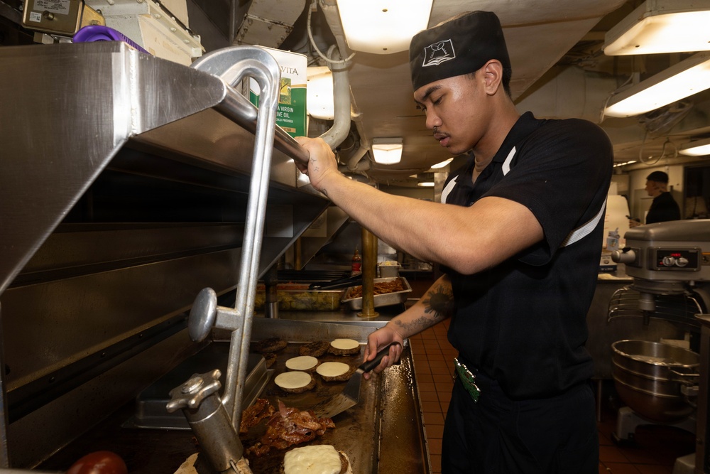 USS George H.W. Bush Conducts Operations