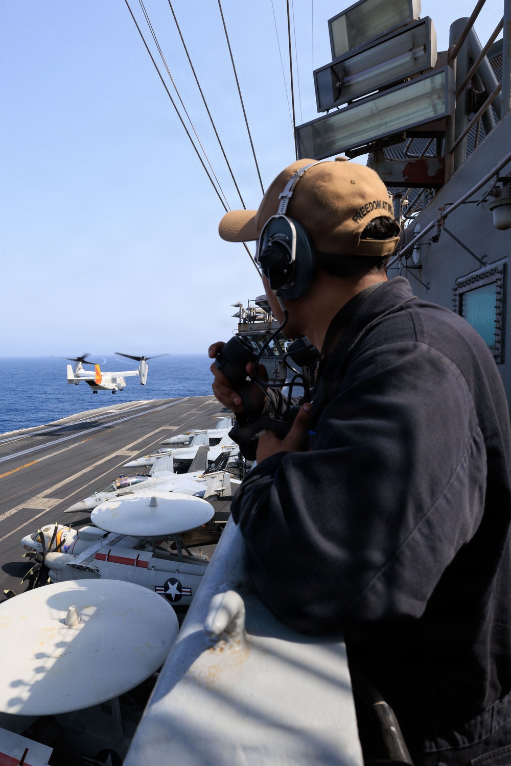 USS George H.W. Bush Conducts Operations