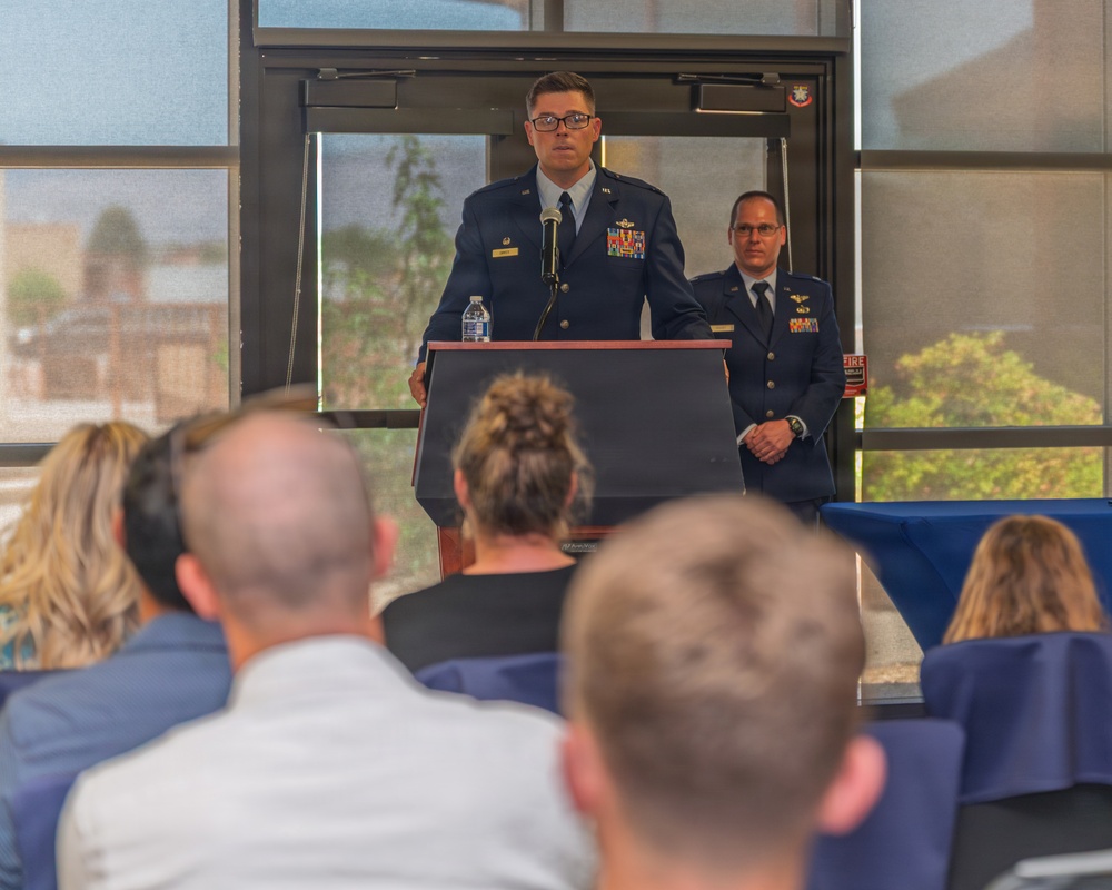 2026 746 Training Squadron Change of Command