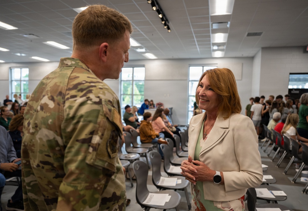 Hurlburt Field leadership attends Soundside High School ribbon cutting