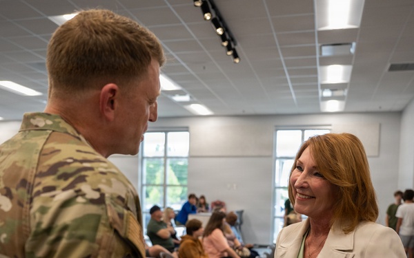 Hurlburt Field leadership attends Soundside High School ribbon cutting