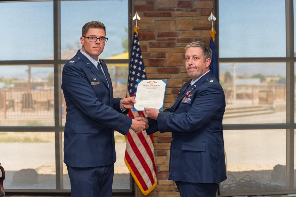 2026 746 Training Squadron Change of Command